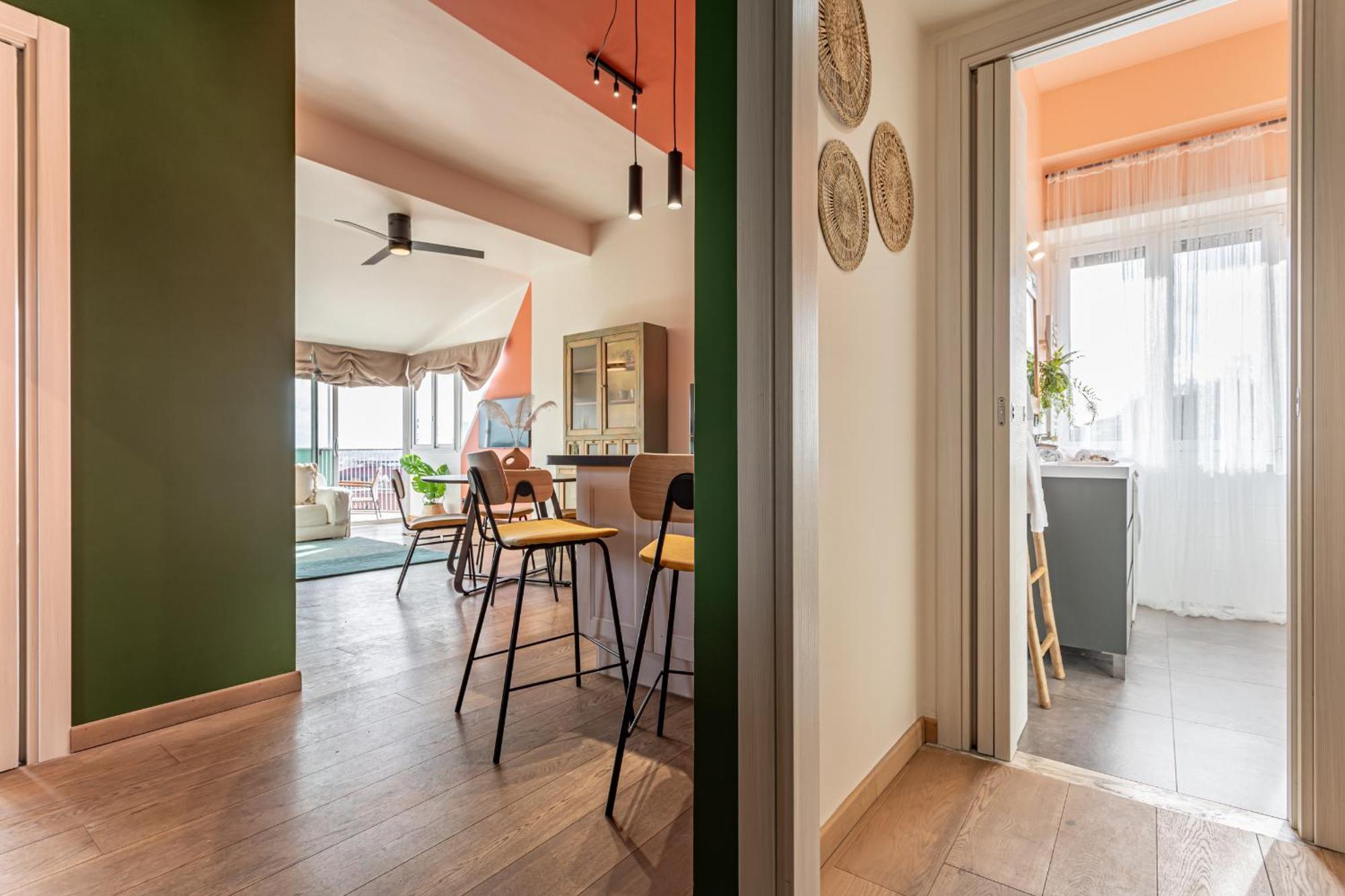 Viola Penthouse With Rome Panoramic View Apartamento Exterior foto
